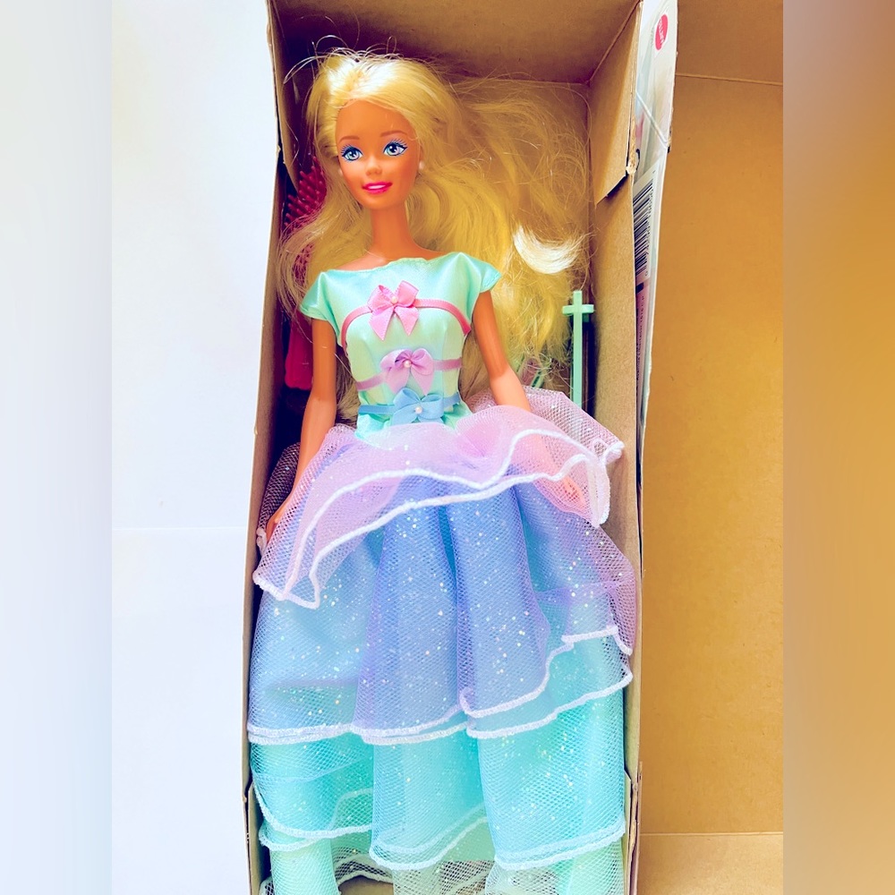 Vintage spring barbie doll